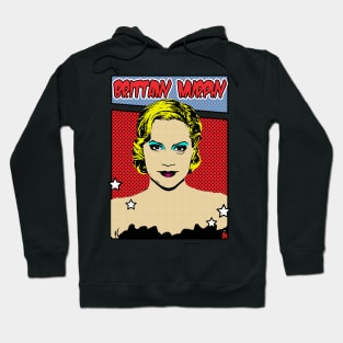 Brittany Murphy Pop Art Comic Style Hoodie